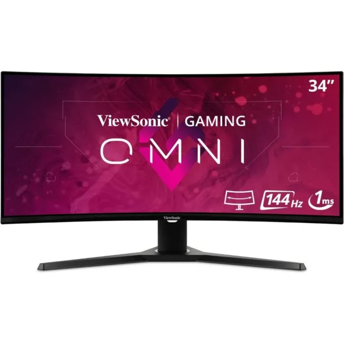 Viewsonic OMNI Gaming Curved Ultrawide Monitor 34'' 2K 180Hz VX3418-2KPC — image 1