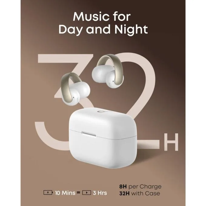 Anker Soundcore TWS Earphones Open Air AeroClip White — image 9