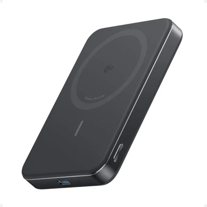 Anker Mobile Powerbank Wireless 10000 15W Ultra Slim Qi2 MagGo Black — image 1