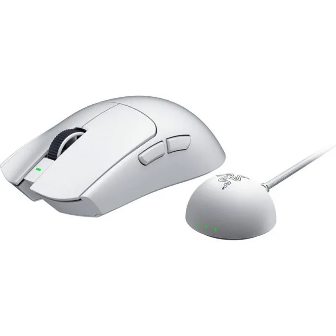 Razer VIPER V4 PRO White – Wireless Gaming Mouse – 50g – 8K Polling Rate – 50K DPI – 180h Battery — image 2