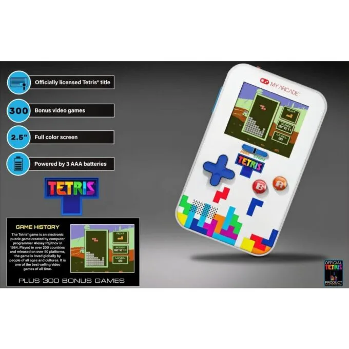 My Arcade GO GAMER TETRIS (301 GAMES IN 1) — image 2