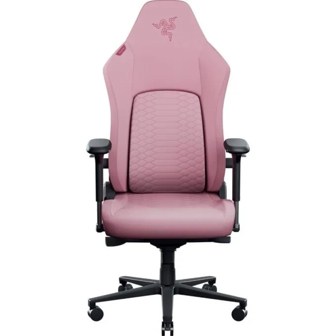 Razer Iskur V2 NewGen Quartz - Lumbar Support - Leather with CoolTouch - Steel Frame - 136 kg — image 2