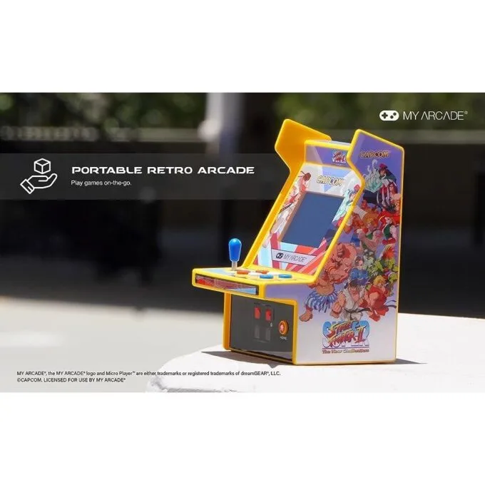 My Arcade MICRO PLAYER PRO SUPER STREET FIGHTER II (2 GAMES IN 1) — image 2