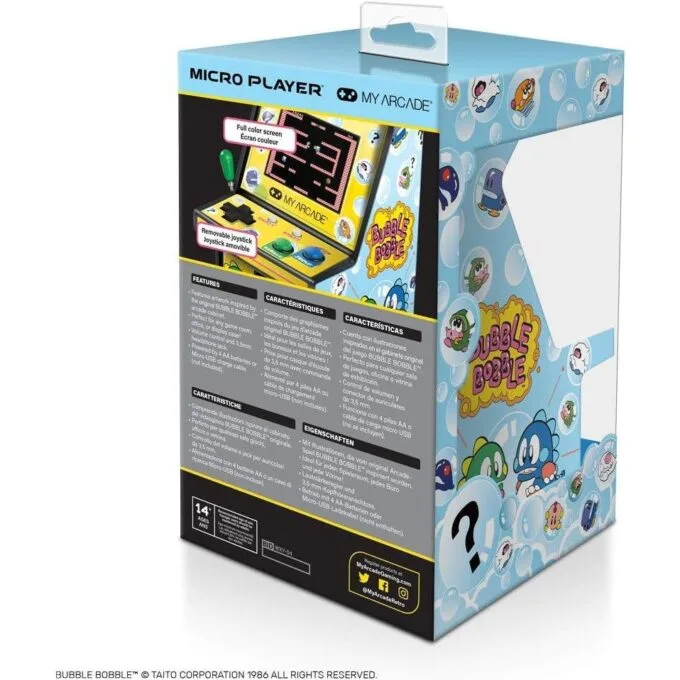 My Arcade MICRO PLAYER BUBBLE BOBBLE — image 8
