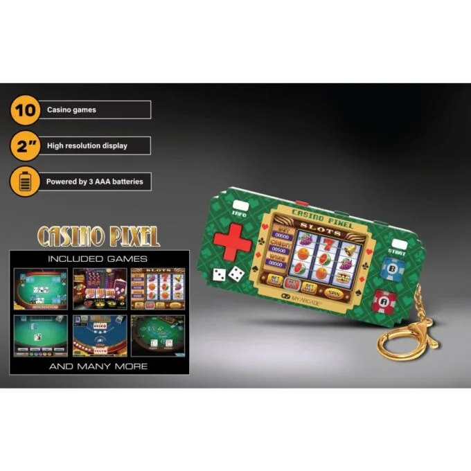 My Arcade PIXEL POCKET PRO  CASINO (10 GAMES IN 1) — image 2