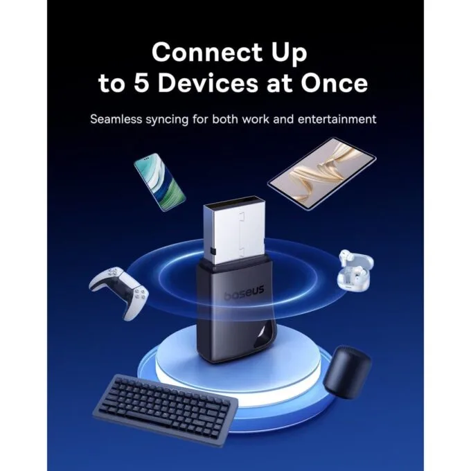 Baseus BA04+ Bluetooth USB Dongle v5.4 — image 4