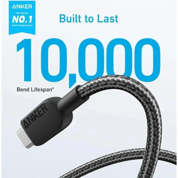 Anker Mobile Cable USB-A to USB-C 0.9m 322 Black — image 2