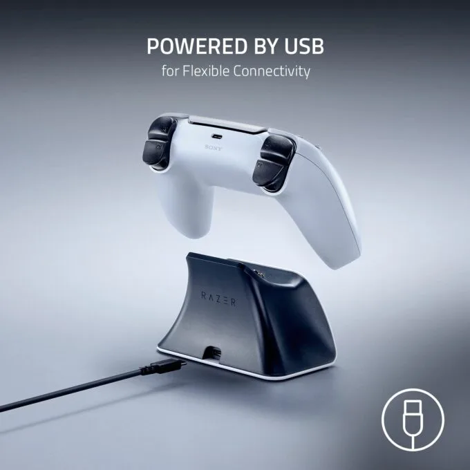 Razer Universal Quick Charging Stand for PlayStation 5 - White — image 7