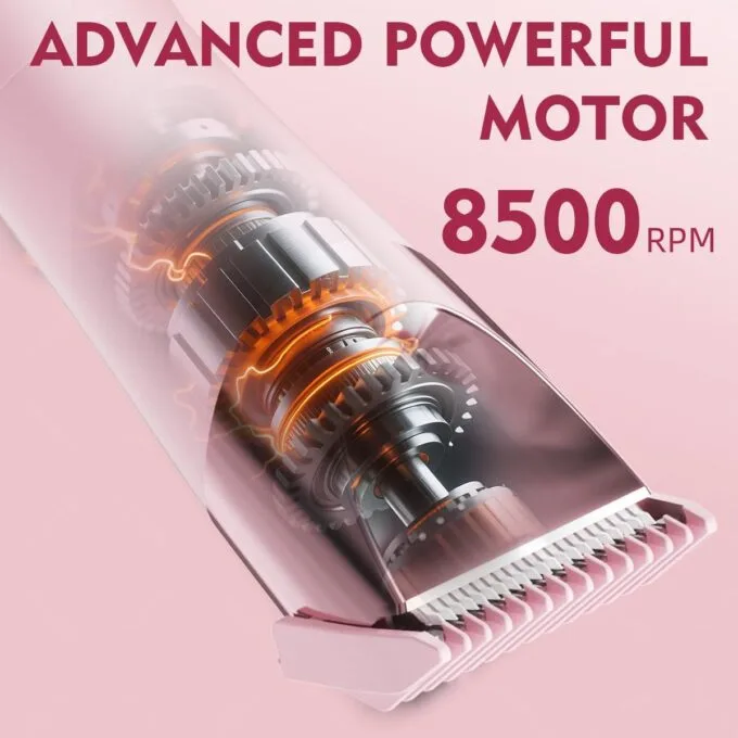 Enchen Body Hair Trimmer A4 USB-C 400mAh Pink — image 5