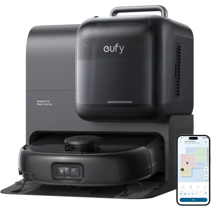 Anker Eufy Robot Vacuum Omni E28 with FlexiOne Portable Deep Cleaner — image 1