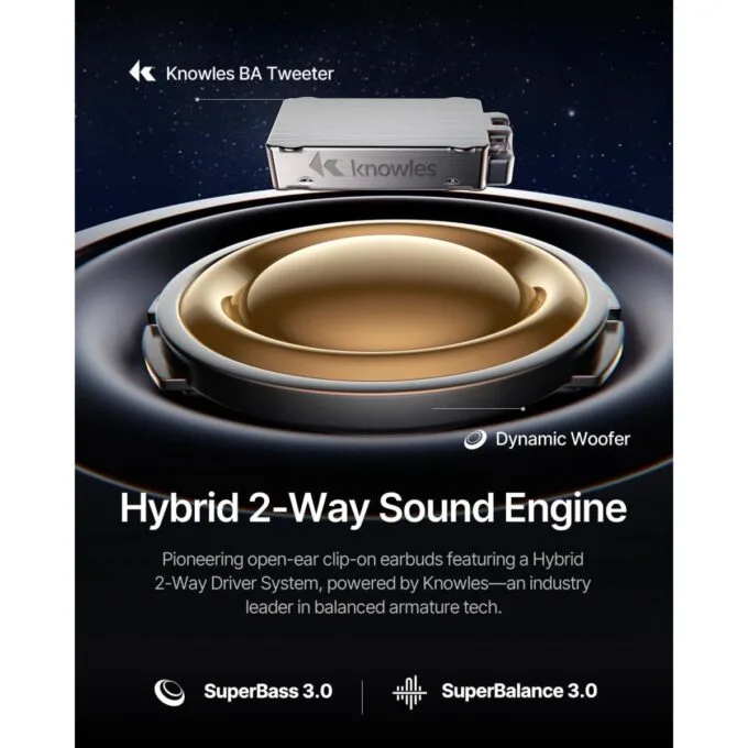 Baseus Headphones Open Ear  Inspire XC1 BY BOSE Open-Ear Black — image 6