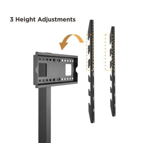 Brateck FS32-46W TV Trolley with Shelf 60x40 1.53m 40kg — image 3