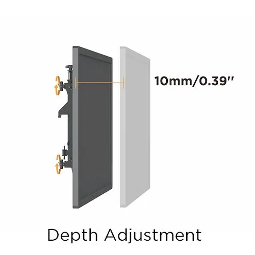 Brateck Video Wall Ceiling 2x2 60x40 50kg/Screen LVC03-446FL-02 — image 5