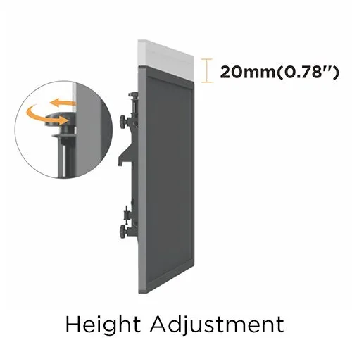 Brateck Video Wall FloorStand 4x4 60x40 50kg/Screen LVS02-446FB — image 2