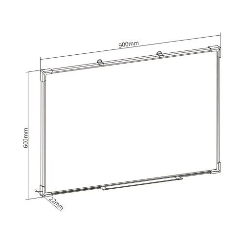 Lumivida Whiteboard Magnetic Dry-Erase Wall-Mounted Medium WB02-2 — image 7