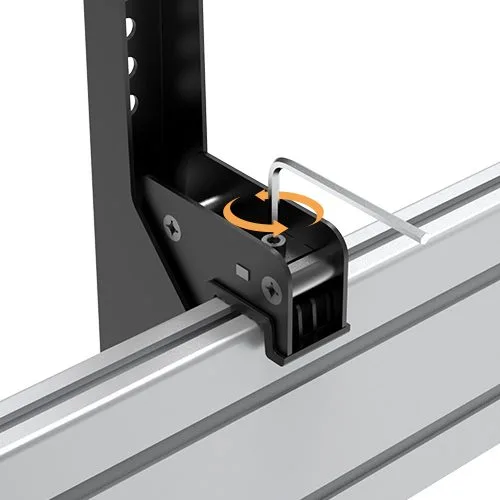 Brateck TV Ceiling Mount Twin 60x40 50kg/Screen 1.58m Lockable LVC03-246TL-02 — image 6