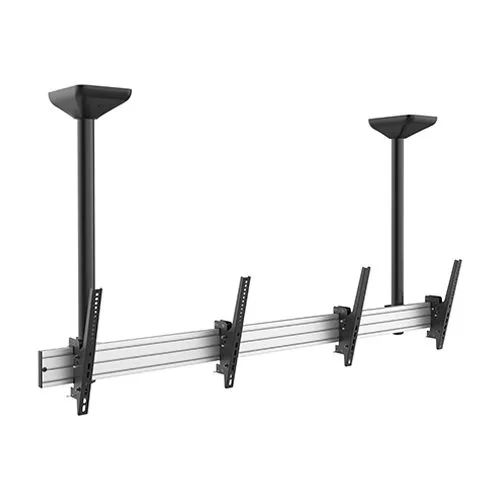 Brateck TV Ceiling Mount Twin 60x40 50kg/Screen 1.08m Lockable LVC03-246TS-02 — image 1