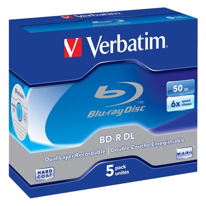 Verbatim 43748 blank Blu-Ray disc — image 1