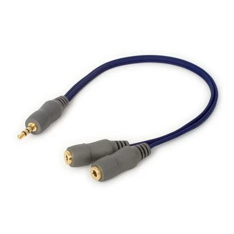 Techlink WiresNX 3.5mm to 2x3.5mm skts 0.3m 690020 — image 1