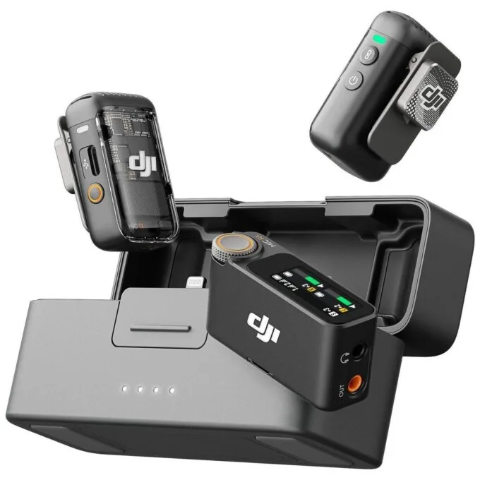 DJI Mic 2 - Wireless microphone system (2 TX + 1 RX) — image 2