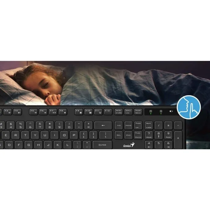 Genius Keyboard Wireless AI Silent & Low Profile KB-7200 English — image 6