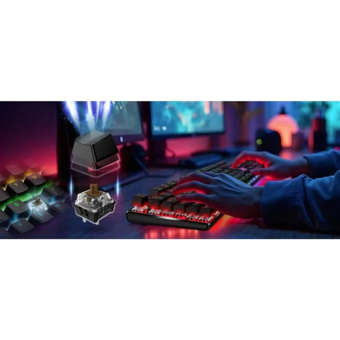 Genius Gaming Keyboard Mechanical Full Size Backlit Brown Switches K12 — image 6