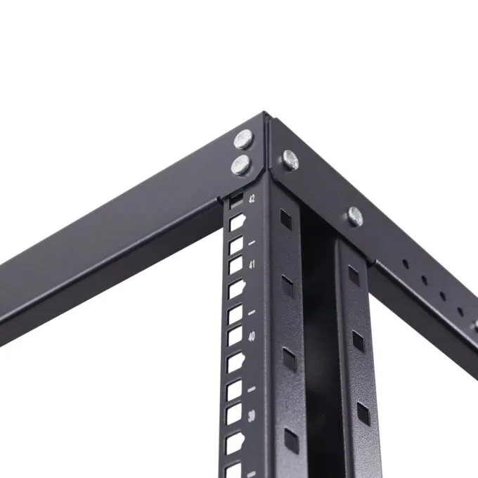 NETPRO 19" Open Rack Cabinet 32U with Adjustable Depth 600-1000mm NP-OR-32U60100 (not assembled) — image 6