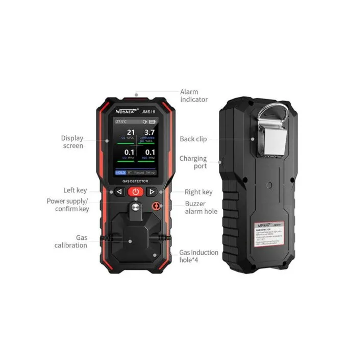 Noyafa Portable Handheld Gas Detector With Leak Detection & Alarm JMS19 — image 6