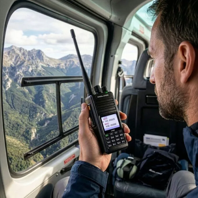 Midland Radio Amateur VHF/UHF 10W IP67 3600mAh CT990-EBR — image 6