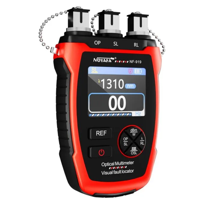 Noyafa Multifunctional Optical Fiber Tester Integrated Optical Power Meter, Light Source, and VFL NF-919 — image 5
