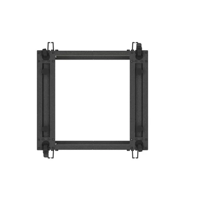 Lanberg Open Rack 19" 12U Adj.Depth 600-1000mm Black — image 6