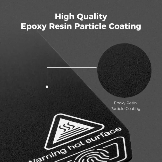 Creality K2 Plus Epoxy Resin Build Plate 350x350 spring steel — image 4