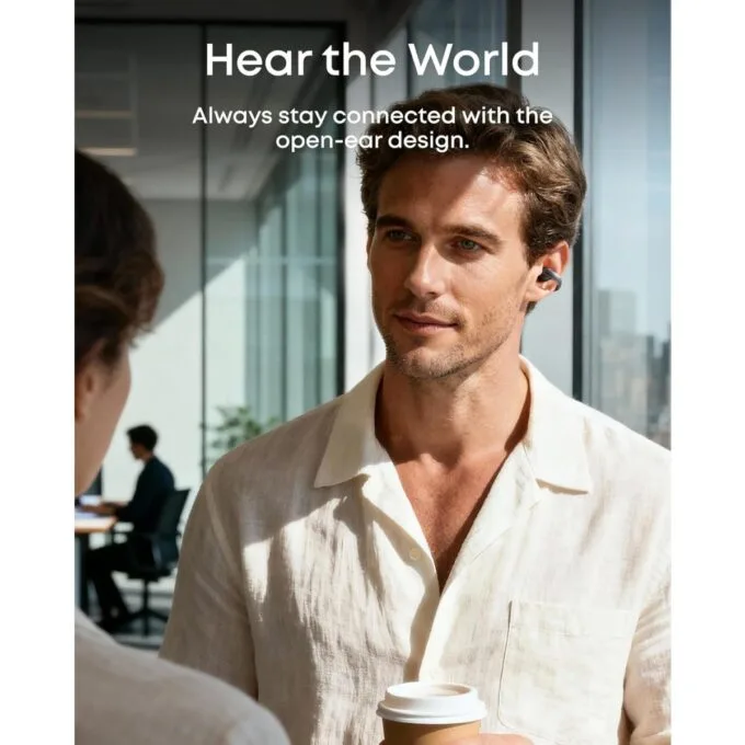 Anker Soundcore TWS Earphones Open Air AeroClip Black — image 9