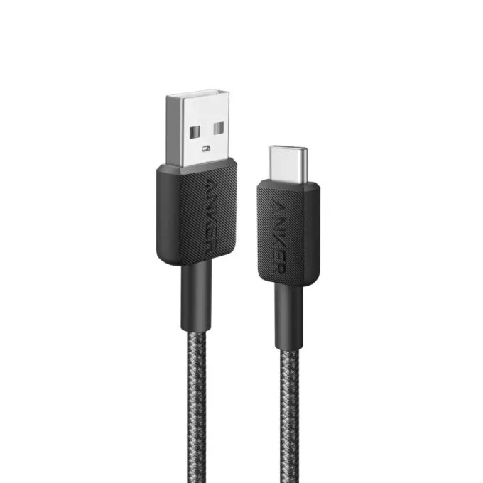 Anker Mobile Cable USB-A to USB-C 0.9m 322 Black — image 1