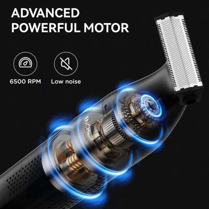 Enchen Body Hair Trimmer SPARK 5 USB-C 800mAh Black — image 4