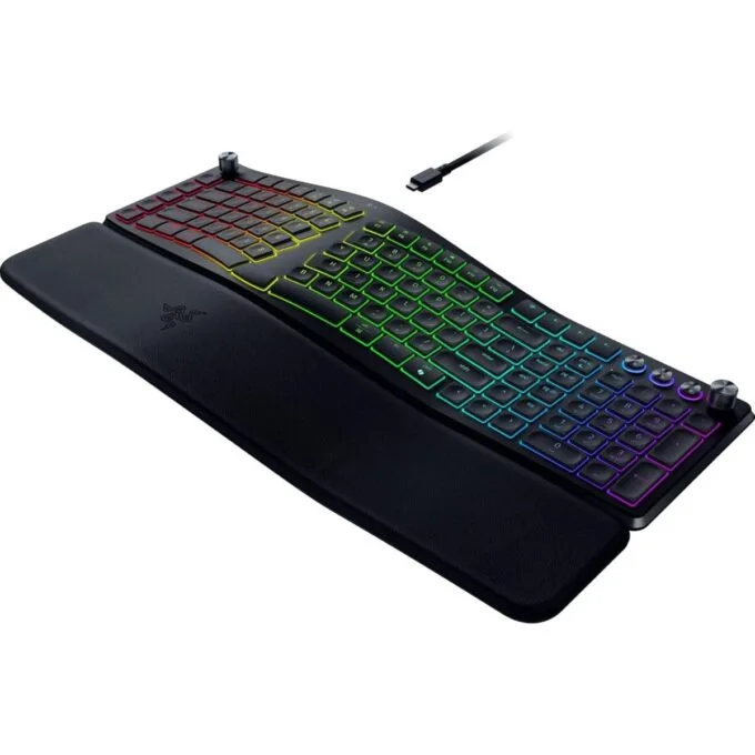 RAZER Pro Type Ergo - Split Keyboard - Low Profile - Wrist Rest - AI Prompt Master - RGB - MACROS — image 4