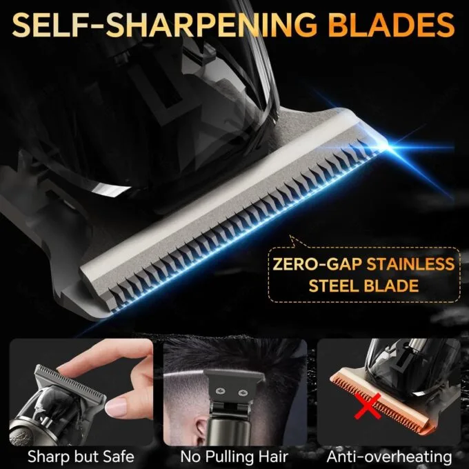 Enchen Hair Clipper Goldenstone 1 USB-C 1200mAh Black — image 7