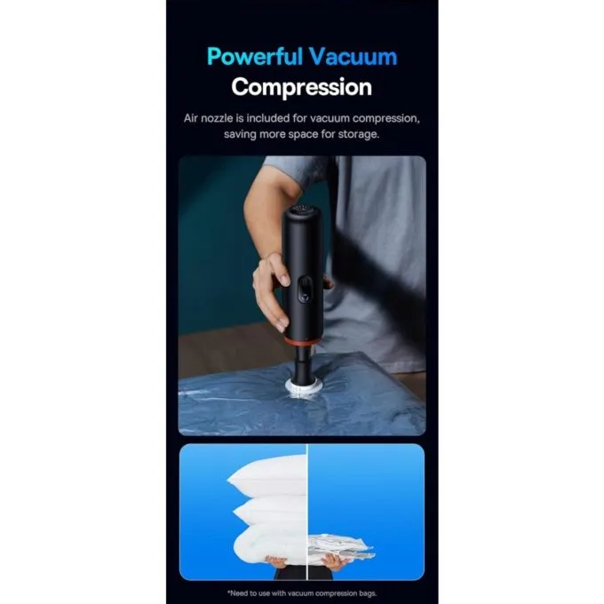Baseus A5 Wireless Car Vacuum Cleaner 16000PA — image 8