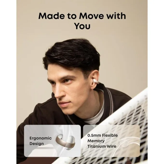 Anker Soundcore TWS Earphones Open Air AeroClip White — image 4