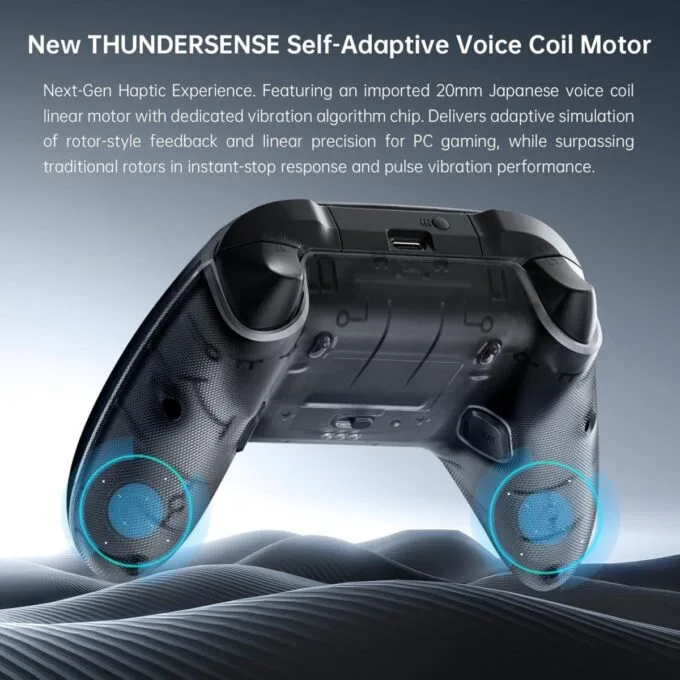 Thunderobot PC Gamepad Wireless G80 ThunderSwap ,Dual TMR Triggers, Optical Buttons, 1000Hz Polling Rate, RGB Backlight — image 4