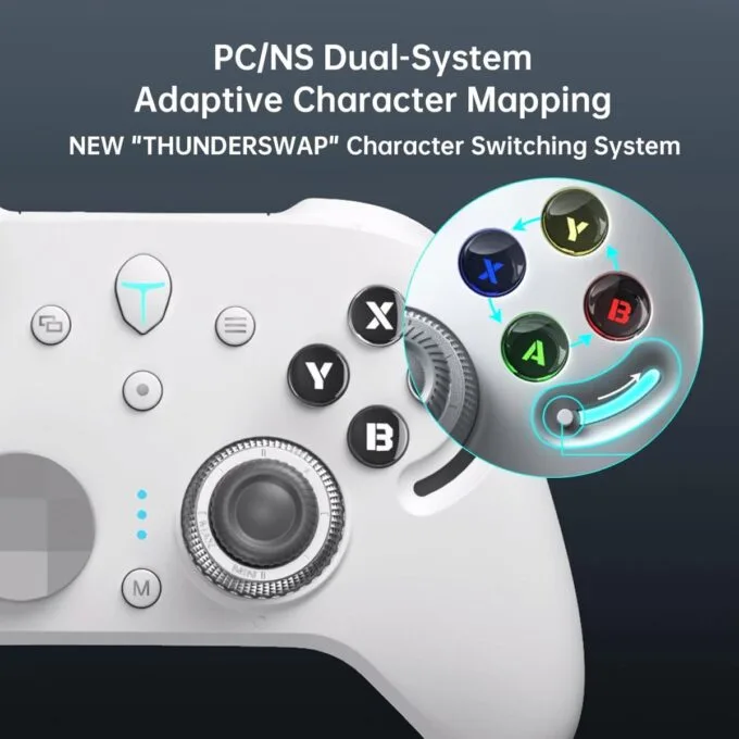 Thunderobot PC Gamepad Wireless G80 ThunderSwap ,Dual TMR Triggers, Optical Buttons, 1000Hz Polling Rate, RGB Backlight — image 2