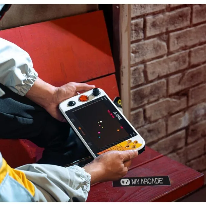 My Arcade GAMESTATION GO ATARI, Wifi, Rechargeable Battery, Over 200+ Preloaded Retro Video Games — image 4