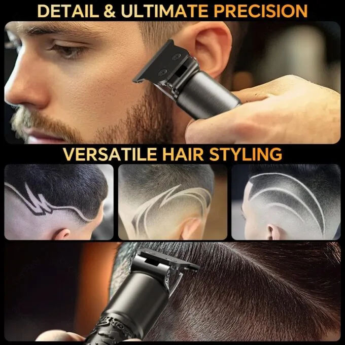 Enchen Hair Clipper Goldenstone 1 USB-C 1200mAh Black — image 8