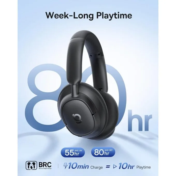 Baseus Headphones Over Ear ANC Bass BH1 NC Black — image 2