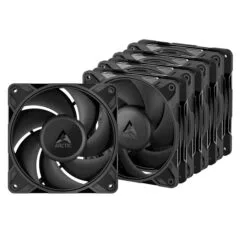 ARCTIC P12 Pro LN 5-Pack - 5 Pack - 120mm Case Fan - Low Noise fluid dynamic -  2000RPM - PWM