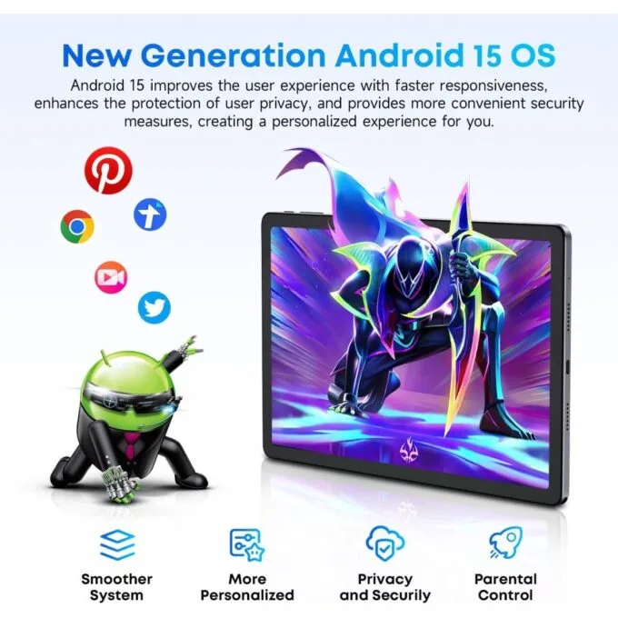 Chuwi Tablet Aupad, 10.9'' Android, Qualcomm SM6225, 8Gb + 128GB — image 5