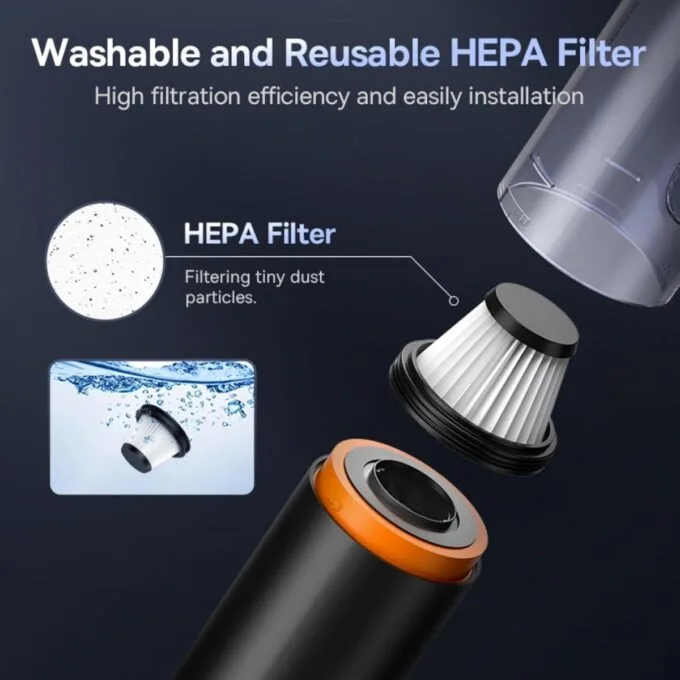 Baseus A5 Wireless Car Vacuum Cleaner 16000PA — image 2