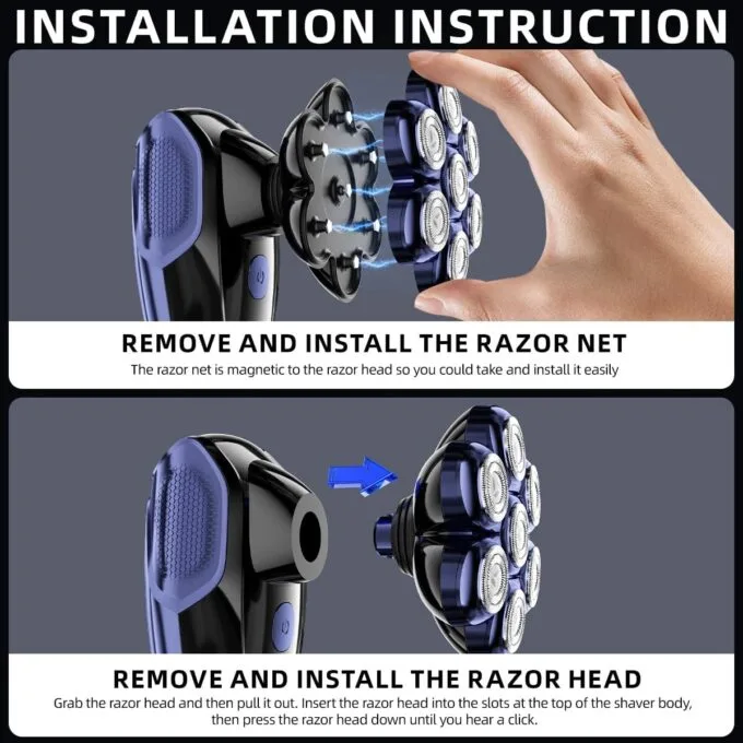 Enchen Hair Clipper Alien Pro 2 USB-C 800mAh Black — image 4