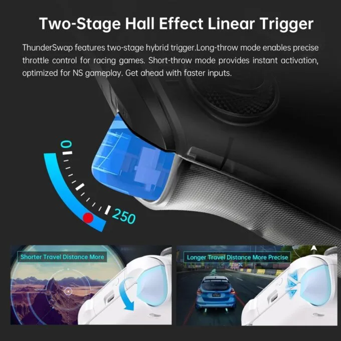 Thunderobot PC Gamepad Wireless G80 ThunderSwap ,Dual TMR Triggers, Optical Buttons, 1000Hz Polling Rate, RGB Backlight — image 5
