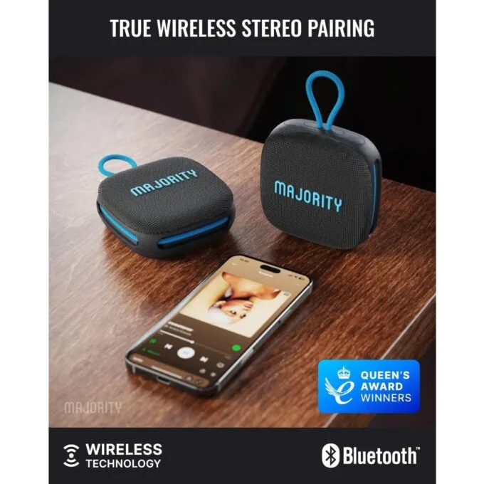 Majority Portable Speakers Move 1 IPX65 12W Rugged USB/AUX/SD UK — image 5